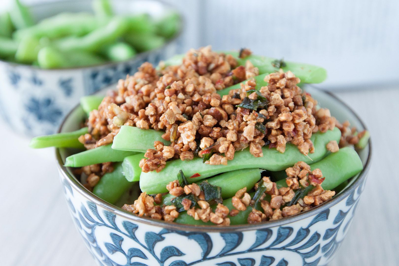 Food Makes Me Happy Healthier Version of String Beans with Fermented